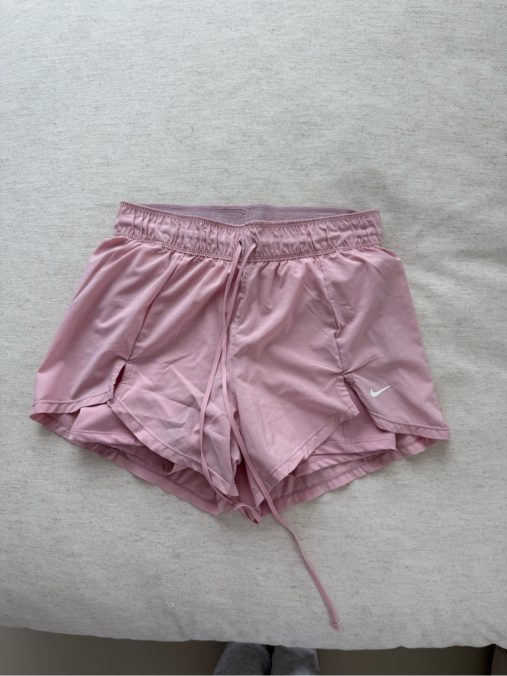 Nike Women’s Light Pink Athletic Running Shorts